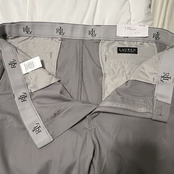 Lauren Ralph Lauren Classic-Fit Norton Active Dress Pant Gray 38x34 NWT - Picture 6 of 13